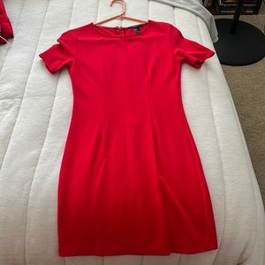 forever 21 red short dress, size M, wore once